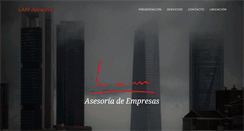 Desktop Screenshot of lam-asesoria.com